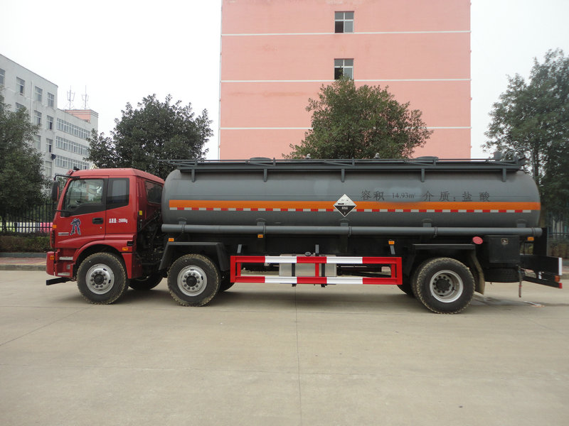 欧曼26方化工液体运输车价格,化工品运输车