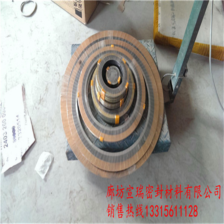 长沙带内外环金属缠绕垫厂家直销  金属缠绕垫片  基本型缠绕垫片  304缠绕垫片