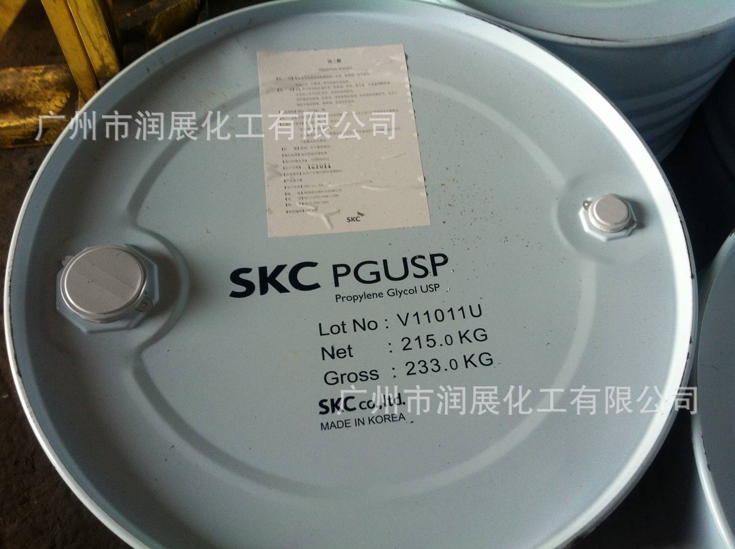 广州丙二醇韩国SK  丙二醇优级品  丙二醇广州代理商