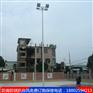 顺德户外篮球场灯杆生产厂家 室外镀锌管球场照明灯柱批发