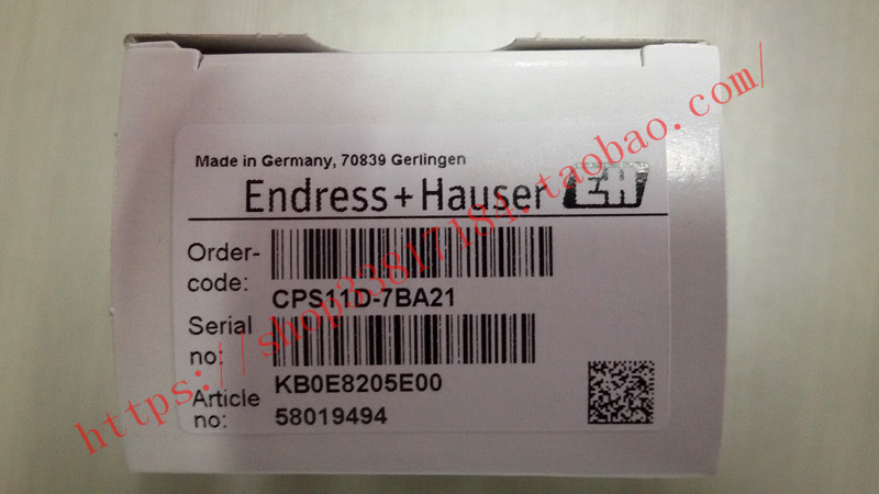 PH数字电极CPS11D-7BA21德国E+H全新正品现货