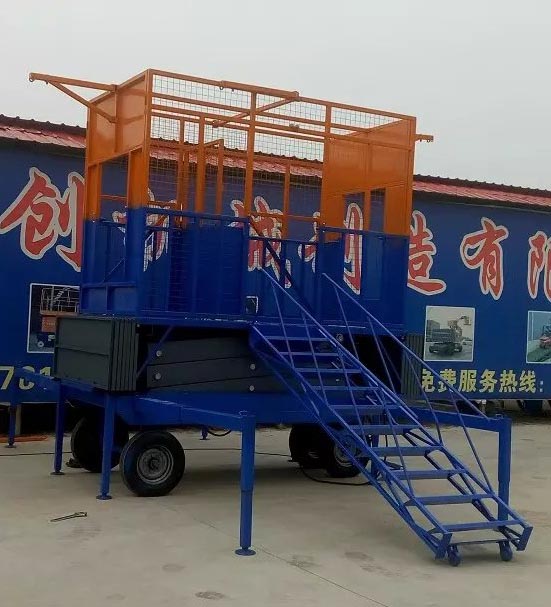 济南腾越升降机 移动式升降机价格 移动式升降机厂家制造  移动升降机价格  移动升降机厂家制