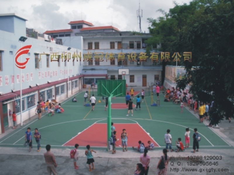 广西长河硅PU塑胶两用球场  玉林硅PU球场  崇左硅PU球场  梧州硅PU球场