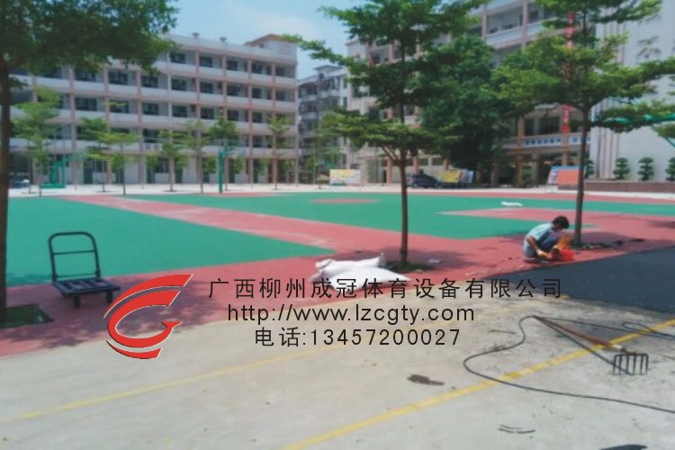 梧州停车长河硅PU塑胶球场  硅PU材料生产  硅PU材料供应