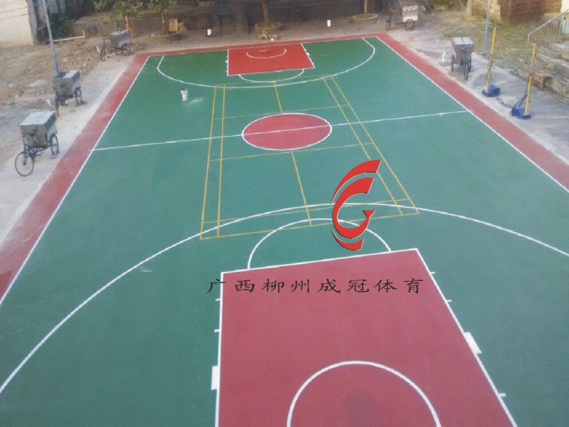 南宁停车长河硅PU橡胶球场材料  邕宁硅PU球场  武鸣硅PU球场  上林硅PU球场
