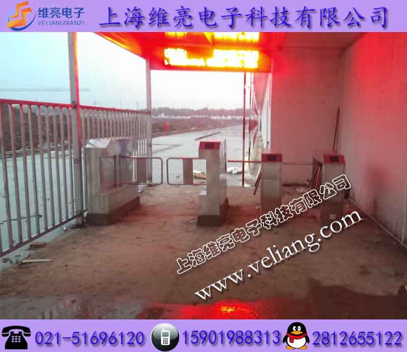 工地实名制摆闸，工地刷卡摆动闸  工地显示人数闸机