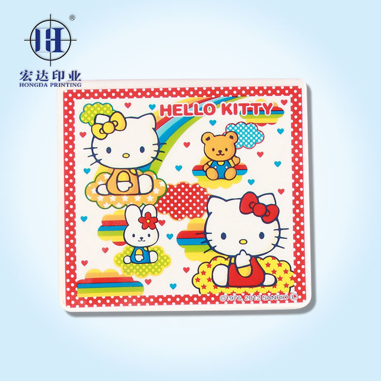 Hello Kitty图案热转印工艺  热转印膜  热转印加工  热转印机器