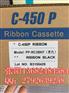 丽标NTC佳能C-450P标牌机色带PP-RC3BKG