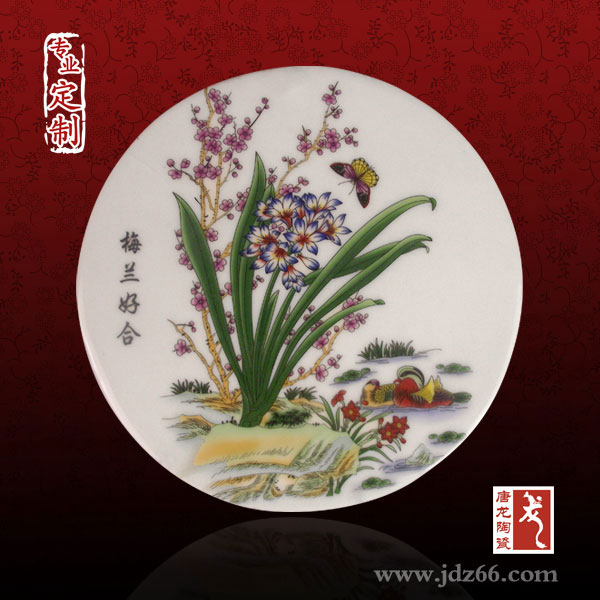 现代瓷板画 名家瓷板画 景德镇瓷板画价格