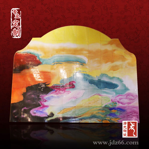 现代瓷板画 名家瓷板画 景德镇瓷板画价格