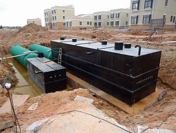 鹤壁2吨/小时地埋一体化设备报价  地埋一体化报价