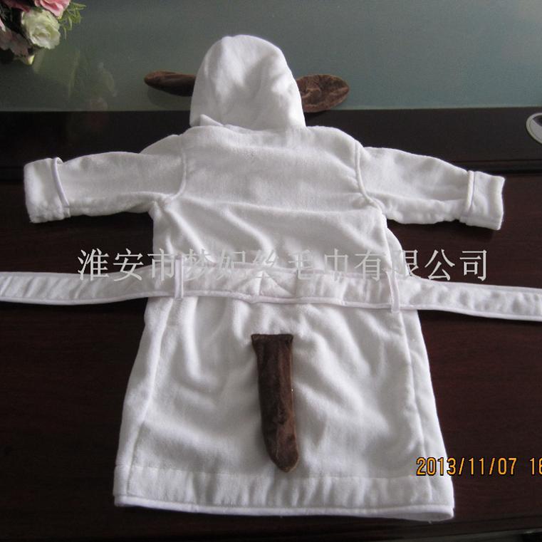 儿童青少年浴袍 冬款 全棉浴袍 卡通带帽睡袍 儿童柔软浴衣  酒店浴袍  纯棉浴袍  纯棉酒店浴袍