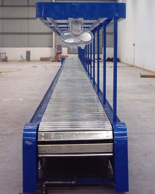 上海睦成自動化廠家直銷優(yōu)質(zhì)板鏈輸送機
