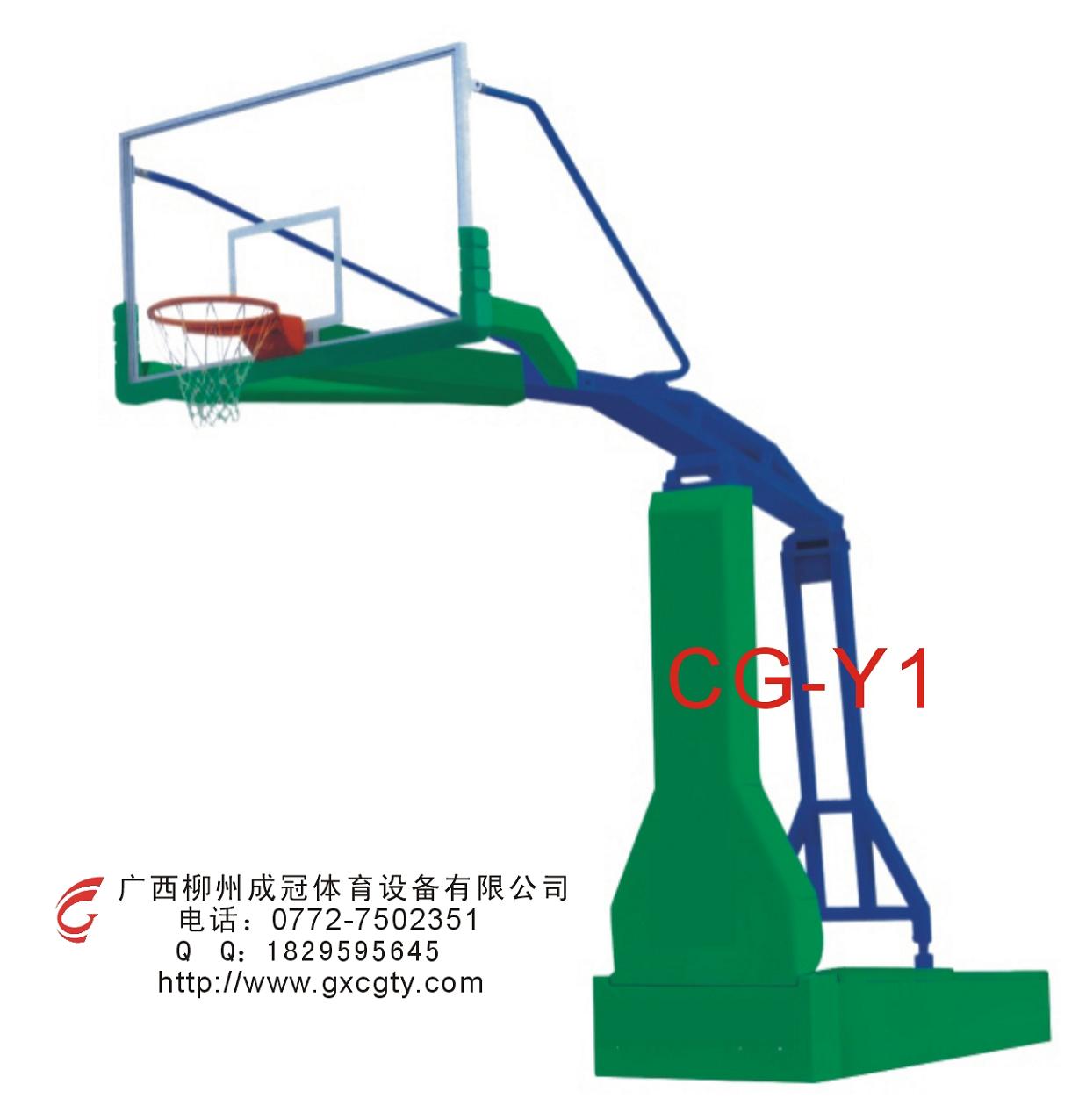 柳州透明板运动场篮球架规格  南宁篮球架  柳州篮球架  桂林篮球架