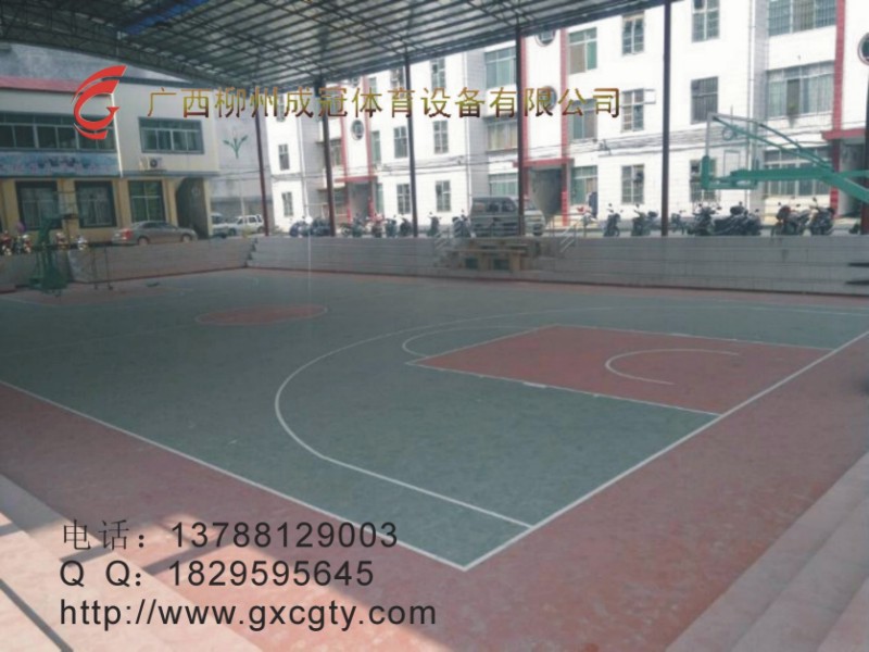 梧州过车长河硅PU球场造价  硅PU地胶球场  硅PU球场地垫  硅PU供应商