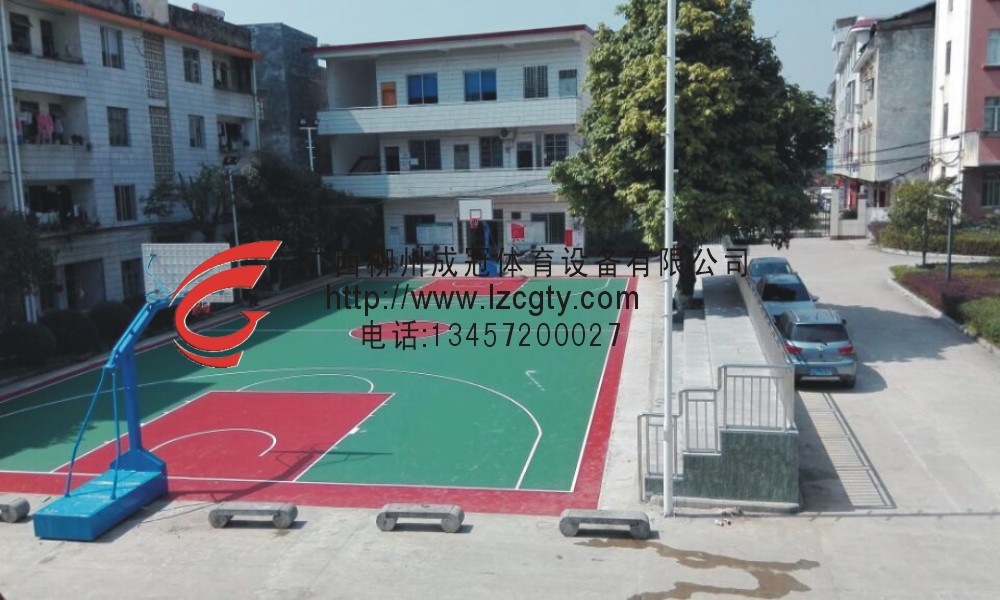 桂林长河硅PU地垫球场施工队  硅PU地胶球场  硅PU球场地垫  硅PU供应商