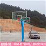 兴宁社区球场篮球架 透明板篮球架定制 稳固埋地式篮球架