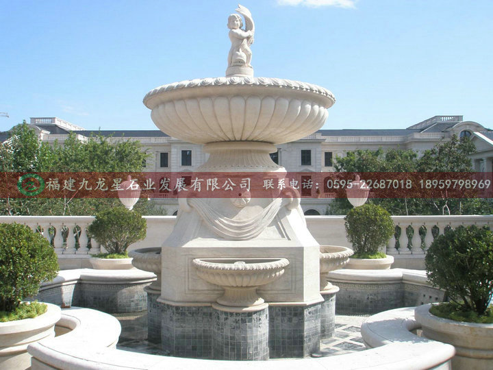 石雕喷泉3