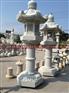供应仿古石灯 庭院石灯笼 花岗岩石雕灯笼 日式落地灯