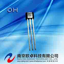 欧卓OH401 封装TO-92S 高温小回差 单极霍尔  传感器  霍尔元件