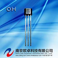 欧卓OH443 封装TO-92S 高温 霍尔单极开关  传感器  霍尔元件