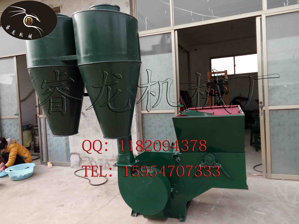 多功能树叶粉碎机 700型带除尘器秸秆粉碎机 锤片式粉碎机 家用颗粒粉碎机 大型除尘粉碎机