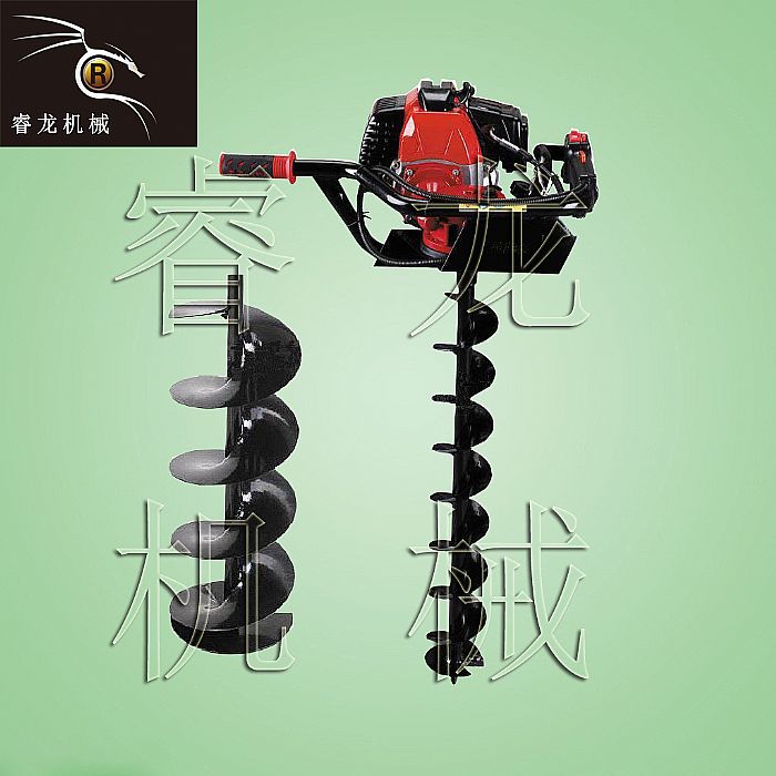 单人手提挖坑机 小型52cc手提挖坑机  地钻挖坑机批发  小型汽油挖坑机  大型手提钻孔机