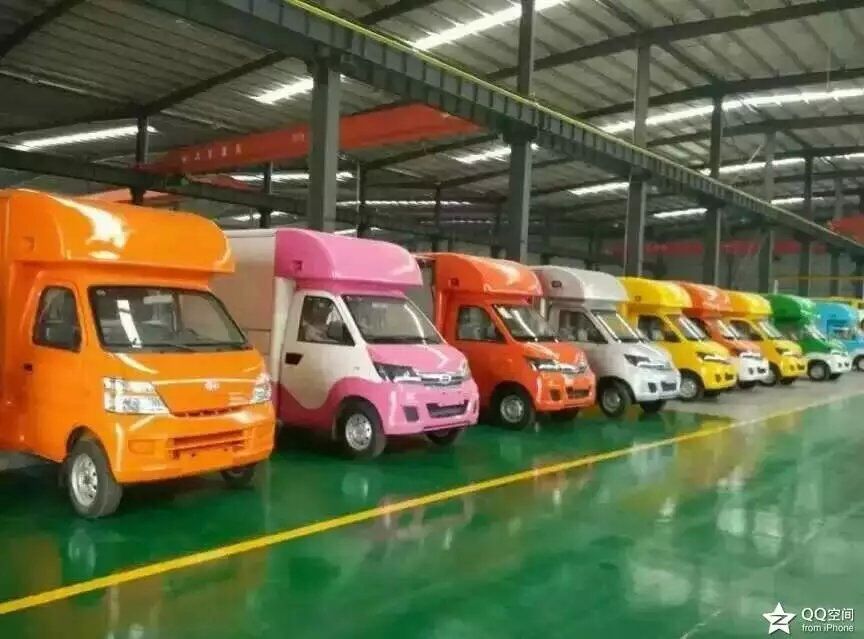 流动冷饮奶茶车