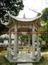 厂家供应石雕凉亭 园林石亭子 单层双层石亭子 园林古建石雕