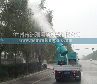 雾霾除粉尘垃圾除臭高压喷雾风炮机车风送式喷雾机射雾器  高射程喷雾风炮  喷雾除臭风炮  移动式喷雾风炮