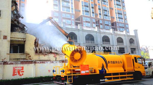 车载式高射程远程高压喷雾风炮,固定式高射程远程高压喷雾风炮  车载式喷雾风炮  远程喷雾风炮  拖挂式喷雾风炮