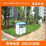 厂家供应户外玻璃钢垃圾桶 环保双桶垃圾箱