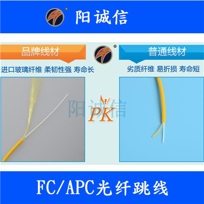 广州3M电信级光纤跳线_阳诚信FC/APC光纤跳线  3M光纤跳线