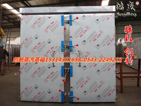 河北省【廊坊市香河县】定做商用馒头蒸箱，单门推车蒸箱定做厂家