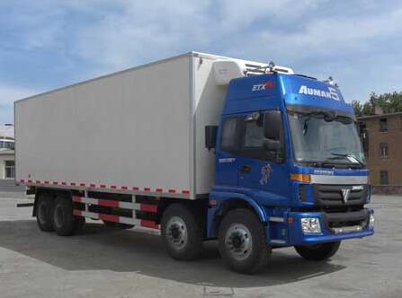 厂家直销福田欧曼9.6米冷藏车国四冷藏车冷冻车 保鲜车玉柴发  冷藏厢