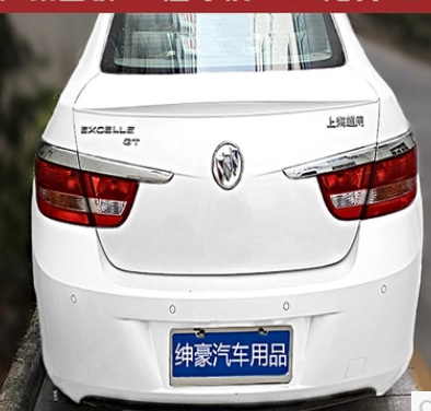 DEE英朗ABS尾翼压翼 扰流板带漆底漆免打孔定风翼 汽车用  免打孔尾翼