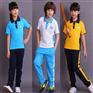 圣浪服饰供应小学校服POLO衫套装定做
