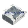 MINI USB 5P母座 A TYPE 四脚全贴片SMT式