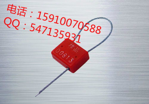 一次性施封锁钢丝封产品 一次性施封锁厂家