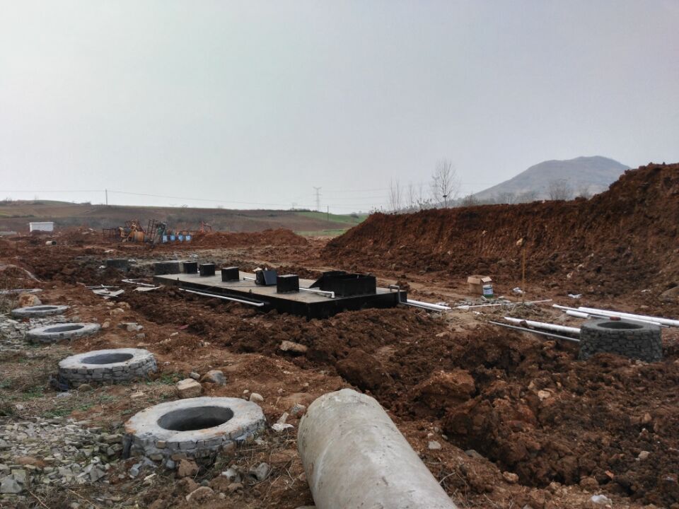 乌兰察布学校生活污水处理地埋式一体化设备
