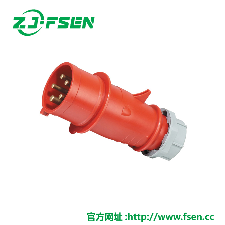 进口品质工业16A防水插座IP44 TYP2601插头连接器  工业插头  工业插座  工业连接器