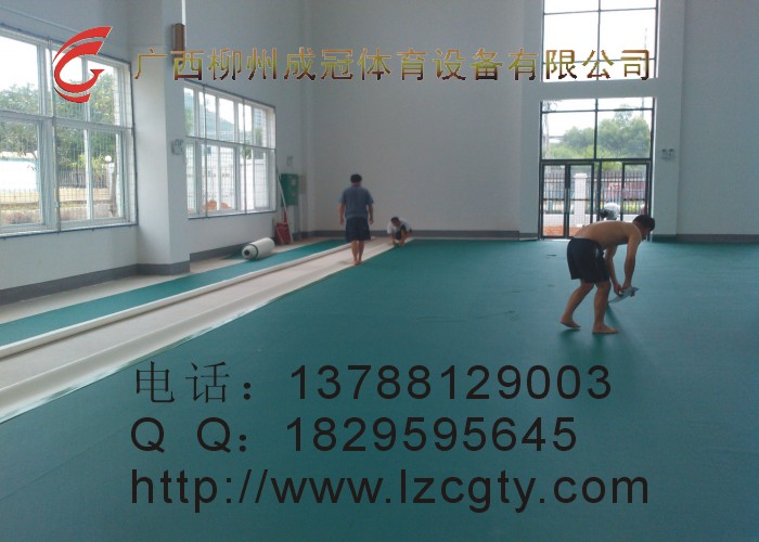 广西北海PVC地板运动地板，亚麻地板橡胶地板销售与铺装  PVC塑料板  PVC运动地板胶  PVC地垫球场