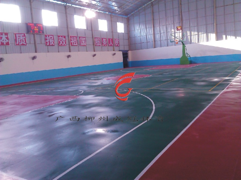 陆川塑胶篮球场报价,玉林硅PU篮球场  硅PU球场供应  硅PU球场地胶  硅PU地垫球场