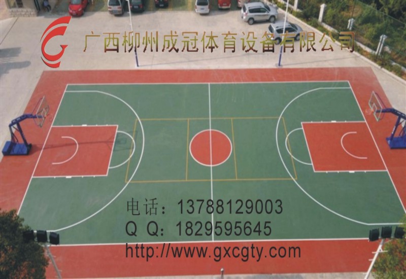 陆川室内羽毛球馆，广西室内硅pu球场  硅PU球场地垫  硅PU球场地胶  硅PU地垫球场
