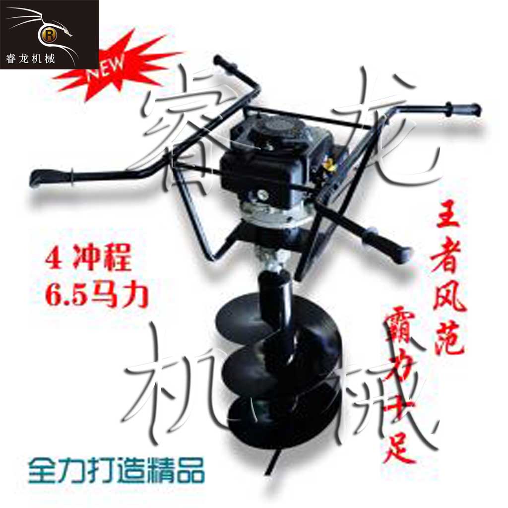 小型栽树挖坑机 单人挖坑机价格  单人挖坑机视频  中型栽树挖坑机  小型手提挖坑机
