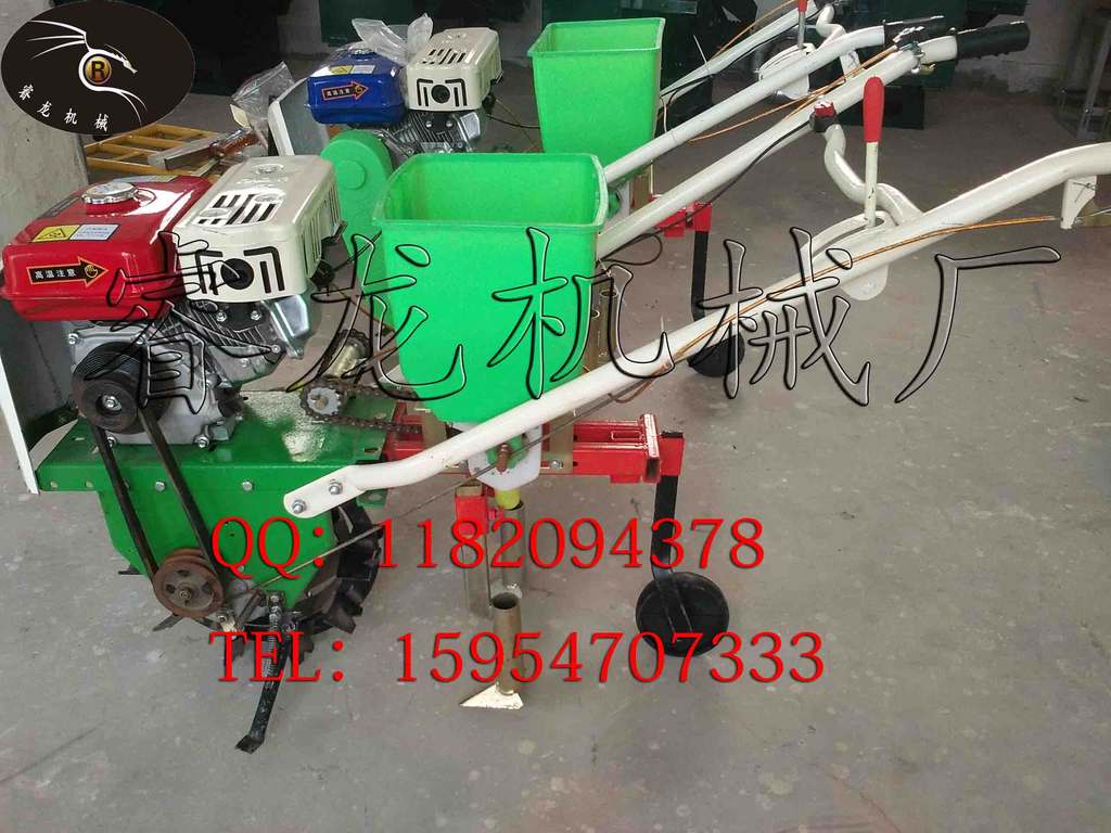 菠菜汽油播种机厂家 汽油播种机价格  玉米播种机图片  蔬菜施肥机产品  玉米精播机
