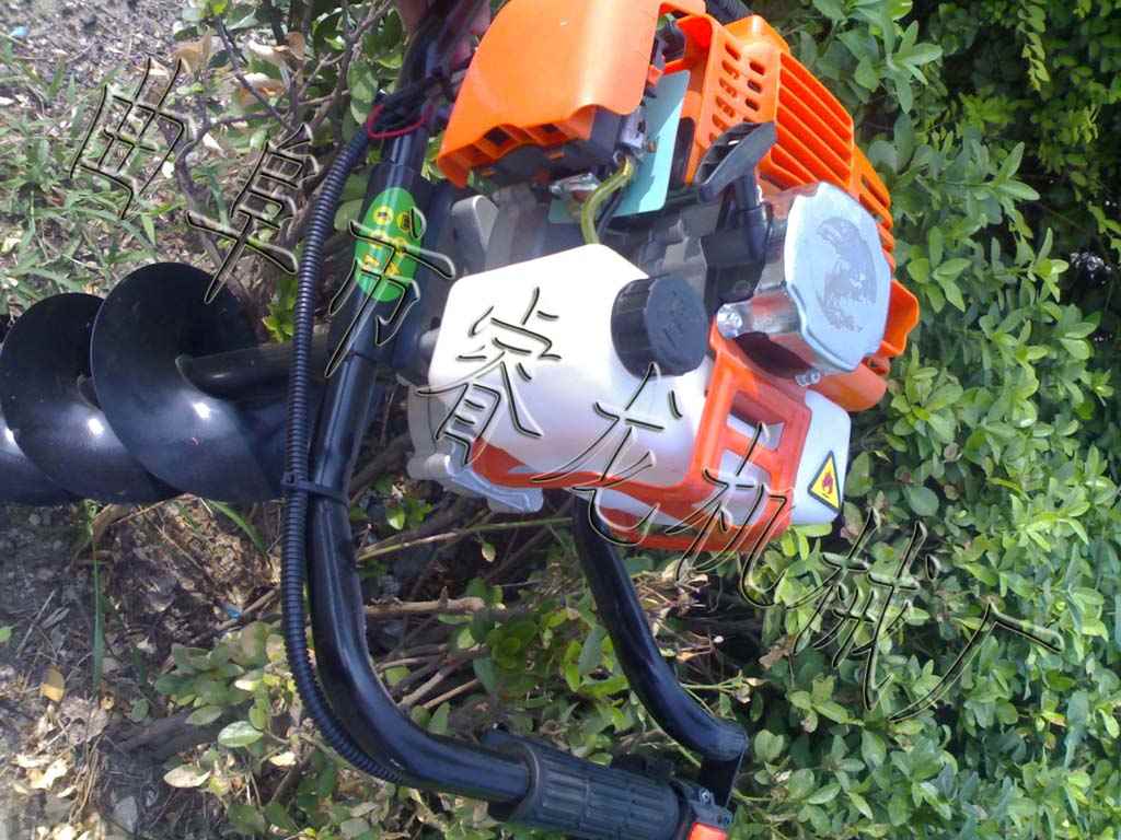 中型大直径挖坑机 73cc手提挖坑机价格  新型单人挖坑机  手提钻洞机图片  中型单人挖坑机