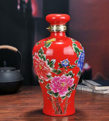 中国红陶瓷酒瓶定做厂家&nbsp;&nbsp;陶瓷酒瓶厂家&nbsp;&nbsp;景德镇陶瓷酒瓶