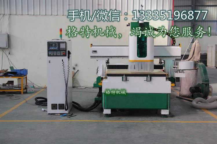 河北圆盘刀库自动换刀的数控加工中心/橱柜门加工中心 圆盘刀库加工中心