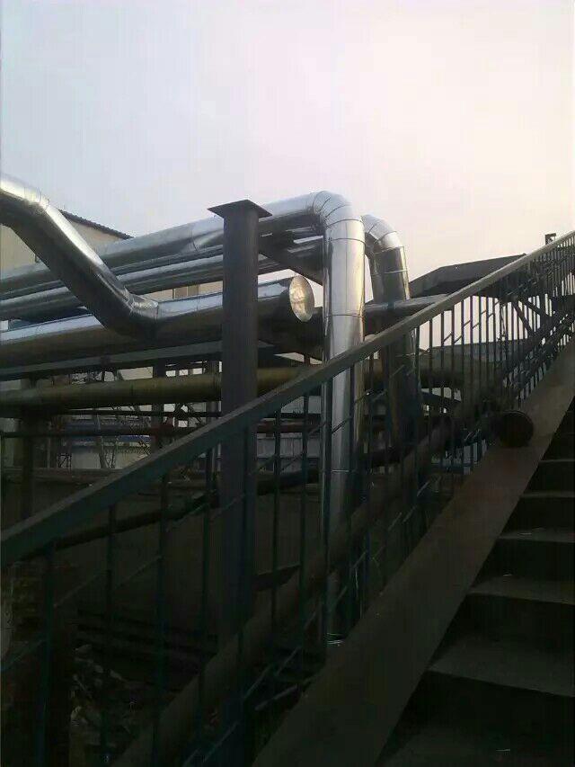 唐山市压花铝板铝皮管道罐体保温价格施工